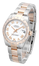 Rolex Datejust 31 Biały/Stal Ø31 mm 178341-0015