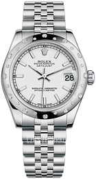 Rolex Datejust 31 Biały/Stal Ø31 mm 178344-0045