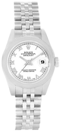 Rolex Datejust Lady Biały/Stal Ø26 mm 179160/17