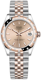 Rolex Datejust 31 Różowe złoto/18 karatowe różowe złoto Ø31 mm 278341RBR-0010