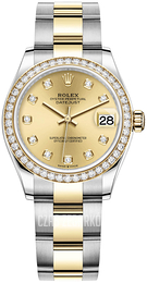 Rolex Datejust 31 Żółte złoto/18 karatowe żółte złoto Ø31 mm 278383RBR-0025