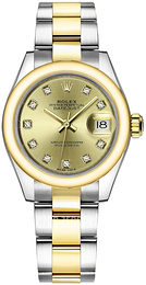 Rolex Lady-Datejust 28 Żółte złoto/18 karatowe żółte złoto Ø28 mm 279163-0012