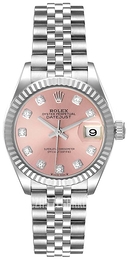 Rolex Lady-Datejust 28 Różowy/Stal Ø28 mm 279174-0003