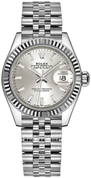 Rolex Lady-Datejust 28 Srebrny/Stal Ø28 mm 279174-0005