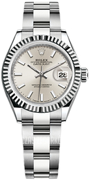 Rolex Lady-Datejust 28 Srebrny/Stal Ø28 mm 279174-0006
