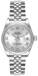 Rolex Lady-Datejust 28 Srebrny/Stal Ø28 mm 279174-0007