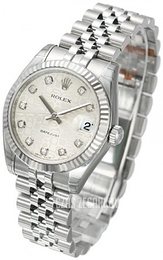 Rolex Datejust Lady 31 mm Srebrny/Stal Ø31 mm 178274-0017