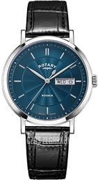 Rotary Windsor Niebieski/Skóra Ø37 mm GS05420/05