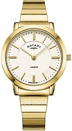 Rotary London Srebrny/Stal w odcieniu złota Ø29 mm LB00766/03