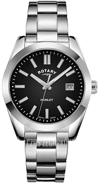 Rotary Henley Czarny/Stal Ø36 mm LB05180/04