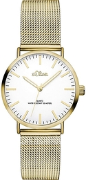 S.Oliver Other Biały/Stal w odcieniu złota Ø31 mm SO-3271-MQ