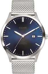 S.Oliver Other Niebieski/Stal Ø42 mm SO-3478-MQ