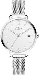 S.Oliver Other Srebrny/Stal Ø34 mm SO-4131-MQ