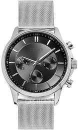 S.Oliver Other Czarny/Stal Ø43 mm SO-4231-MM