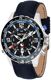 Sector Czarny/Skóra Ø46 mm R3251506002