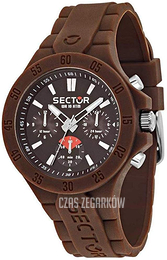 Sector Steeltouch Brązowy/Guma Ø43.9 mm R3251586003
