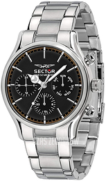 Sector 660 Czarny/Stal Ø43 mm R3253517006