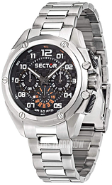 Sector 950 Czarny/Stal Ø43 mm R3253581005