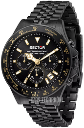 Sector 230 Czarny/Stal Ø43 mm R3273661029