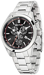 Sector Czarny/Stal Ø48.5 mm R3273690008