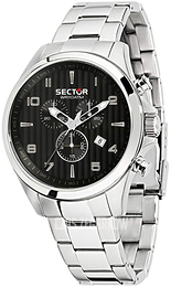 Sector 180 Czarny/Stal Ø46 mm R3273690013