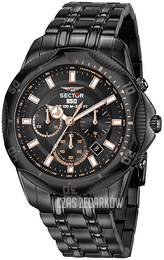 Sector 950 Czarny/Stal Ø44 mm R3273981008