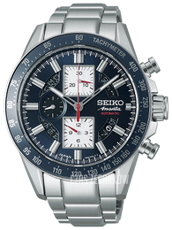 Seiko Czarny/Stal Ø43 mm SAEH005