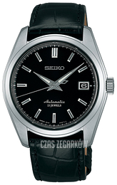 Seiko Czarny/Skóra SARB071