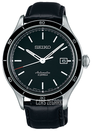 Seiko Czarny/Skóra Ø42 mm SARG017J