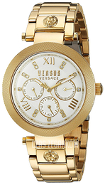 Seiko Biały/Stal w odcieniu złota Ø38 mm SCA030016