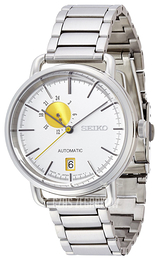 Seiko Spirit Biały/Stal Ø40.5 mm SCVE001