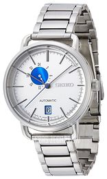 Seiko Spirit Biały/Stal Ø40.5 mm SCVE005