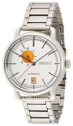 Seiko Spirit Biały/Stal Ø40.5 mm SCVE007