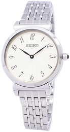 Seiko Classic Biały/Stal Ø30 mm SFQ801P1