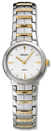 Seiko Biały/Stal Ø24 mm SFQ837