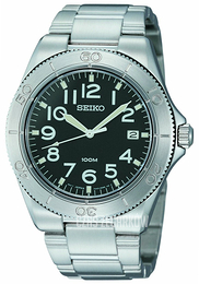 Seiko Czarny/Stal Ø32 mm SGEB67