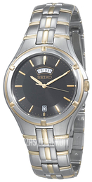 Seiko Dress Szary/Stal w odcieniu złota Ø39 mm SGEE38