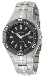 Seiko Czarny/Stal Ø42.3 mm SGEE55