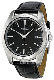 Seiko Czarny/Skóra Ø39 mm SGEF81P2