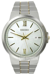 Seiko Dress Srebrny/Stal w odcieniu złota Ø40 mm SGEG45