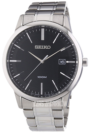 Seiko Dress Czarny/Stal Ø41 mm SGEH09P1