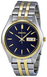 Seiko Dress Niebieski/Stal w odcieniu złota Ø38 mm SGGA16