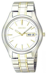 Seiko Biały/Stal Ø36 mm SGGA67