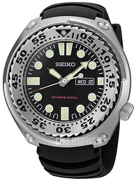 Seiko Sportura Czarny/Guma Ø46 mm SHC063