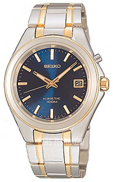 Seiko Czarny/Stal w odcieniu złota Ø35 mm SKA116P1