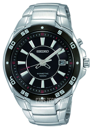 Seiko Czarny/Stal Ø40 mm SKA433
