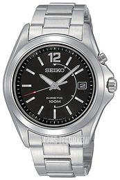 Seiko Kinetic Czarny/Stal Ø42 mm SKA477P1
