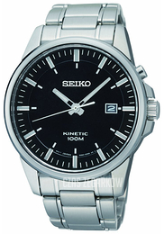 Seiko Czarny/Stal Ø41 mm SKA529