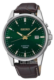 Seiko Dress Zielony/Skóra Ø41 mm SKA533