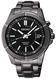 Seiko Dress Czarny/Stal Ø41 mm SKA547